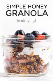 Simple Honey Granola Only 6 Ingredients Simply Quinoa Recipe Honey Granola Granola Recipes Easy Granola Recipe