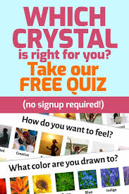 Free Quiz Which Crystal Is Right For Me Free Quiz Crystal Therapy Energy Medicine