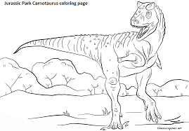 Dinosaur Jurassic Park Carnotaurus Coloring Page Dinosaur Coloring Pages Dinosaur Coloring Dinosaur Pictures
