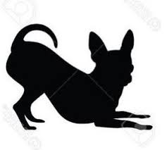 Vector Chihuahua Jugando