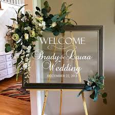 Maybe you would like to learn more about one of these? Simple Wedding Decor Wall Decals Personalized Art Outdoor Rustic Wedding Beauty Wall Sticker Waterproof Custom Names Date W374 Wall Stickers Aliexpress