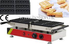 Commecial Use Non Stick Turnable 110v 220v Electric 8 Slice Belgian Waffle Baker Maker Machine Iron Affiliate Belgium Waffles Waffle Maker Home Appliances