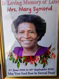 It is with profound sadness that we announce the death of Mrs. Netty Joseph  better known as Eunida, aged 60 of Laplaine who resided in New York. She  departed this life on