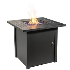 Keep fires to a manageable size. 30 Square Steel Propane Gas Fire Pit Peaktop Target