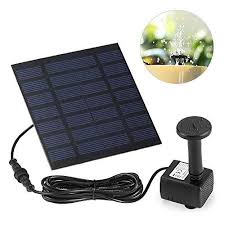 Migimi Fontaine Solaire Pompe Pompe Solaire 12w Pompe De Fontaine Avec Panneau Solaire De Monocristallin Eau Pompe Solaire Pompe A Eau Solaire Fontaine Solaire
