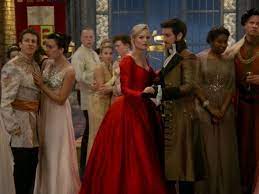 Once Upon A Time Emma And Hook Red Ball Gowns Dresses Red Dress