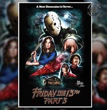 Friday the 13th, part viii: Friday The 13th Parte Iii Poster Alternativo Domestika