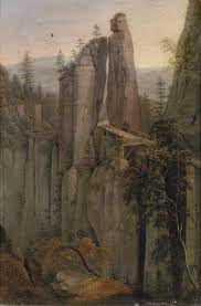 sold price ernst ferdinand oehme dresden 1797 1855 december 2 0109 10 30 am cet romanticism paintings romanticism dark romantic