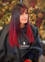 The red hair molecule is the largest of the dye molecules, so it can slip out of the cuticle faster with each wash, says friedman. 30 Flattering Red Ombre On Black Hair Ideas 2020 Trends