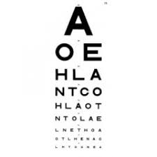 53 Expository Standard Eye Chart Test