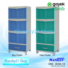 Lemari plastik napolly 3 susun rotan clc 55l sakura: Jual Rak Plastik Napolly Terbaru Lazada Co Id