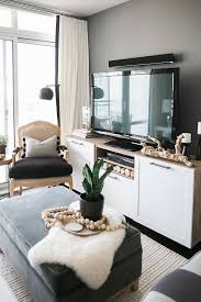 A Toronto Condo Packed With Stylish Small Space Solutions Condo Living Room Condo Interior Condo Living