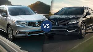Comparison 2018 Acura Mdx Vs 2018 Lincoln Mkx Friendly Acura Of Middletown