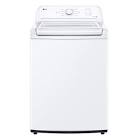 27  4 8 cu  ft  Capacity Top Load Washer with Agitator in White WT6105CW LG Electronics