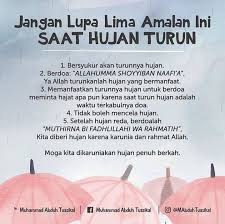 Allahumma shoyyiban nafi'an adalah potongan hadits yang memiliki arti ya allah turunkanlah pada kami hujan yang bermanfaat. Dua