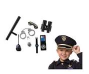 Amazon.com: Dress Up America Juego de accesorios de policía ...