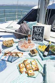 How to decorate a party tent? Cozy Up With 20 Winter Wedding Favors Boat Party Foods Boat Birthday Parties Boat Party