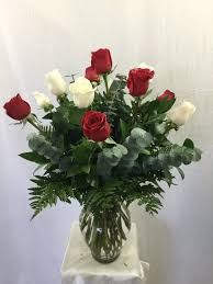 Pink, purple & white rose bouquet 5 stars (2) price $15.99 quick view burlap rose pick 5 stars (1) price $3.29 more colors quick view rose bud stem. Red And White Rose Bouquet Everyday Occasions