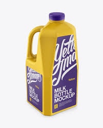 Download Plastic Milk Jug Mockup Halfside View Packaging Mockups 3d Logo Mockups Free Download Yellowimages Mockups