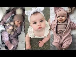 اجمل ملابس مواليد بنات جديدة 2019 ملابس اطفال حديثى الولادة شتوية baby face youtube face