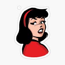 Veronica And Betty Stickers for Sale