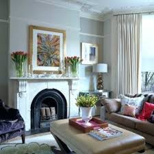 If you want to create a dramatic scheme that's cozy at night, a deep, contemporary grey like the one in this room is a bold but rewarding move. Inspirational Living Room Ideas Living Room Design Modern Victorian Living Room Designs