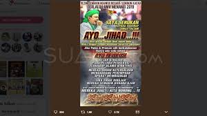 Find the newest rizieq shihab meme. Mahfud Md Sebar Meme Poster Seruan Jihad Rizieq Shihab