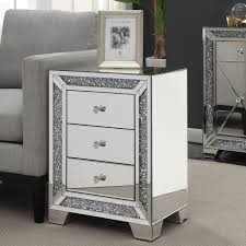 Eight 1/4 strips of wood to use as corner braces (ours were 5 inches long…two. Customized Home Hotel Crushed Diamonds Mirrored Nightstand Bed Side Table With 3 Drawers Buy Accent Bed Side Table With Storage Drawers Luxury New Design Mirrored Night Stand Bedroom Small Mirrored Table Product On