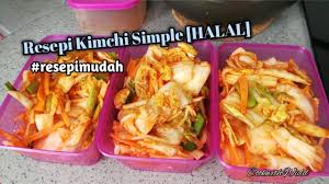Kobis cina (rendam dlm air garam 2jam, basuh 3x n toskan) sedap juga kalau makan kimchi ni dengan nasi. Resepi Kimchi Korea Halal Mudah Dan Sihat Youtube