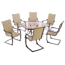 Patio dining set home depot canada. Hampton Bay South County 8 Piece Patio Dining Set The Home Depot Canada