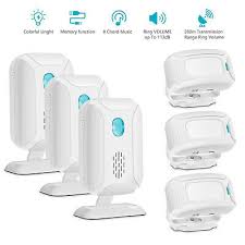 Anyone use a wireless motion detector? 3x Shop Store Home Welcome Chime Motion Sensor Wireless Alarm Entry Door Bell