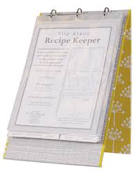 Vertical Recipe Keeper Flip Stand Fresh Recipe Holders Cards Kitchen Binder Recipe Book Fresh Food Recipe Organization