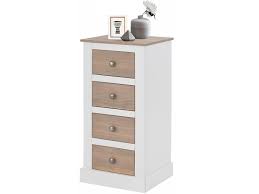 Kommoden in weiß gibt es in den verschiedenen größen und stilen. Kommode Cozette 4 Schubladen Kieferholz Weiss Grau Loft24 De