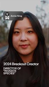 Our 2024 Best of the Year Breakout Creators represent the most innovative  and creative emerging voices in the filmmaking industry., Meet @anniening,  one of this year’s winners and director of the ...