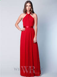 Nala Dress A Lovely Full Length Dress By Zaliea A Halter Neck Style Featuring Small Keyhole In The Neckline And Dresses Bridesmaid Dresses Full Length Dress