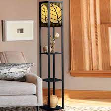 17 stories floor lamp w/ shelves, standing reading lamp w/ led bulb & lamp shade, for living room, bedroom, metal legs, rustic brown in black wayfair $ 85.99. Chinese Style Modern Minimalist Wooden Floor Bedroom Bedside Lamp Flower Shelf Standing Lamp Floor Lamps For Living Room Lamp Floor Lamp Floor Lampstyle Floor Lamp Aliexpress