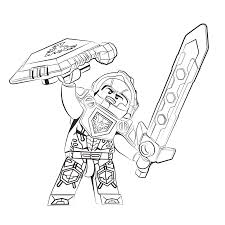 Lego city filmpjes kleurplaat kleurplaat vor kinderen with lego. Cpfk Lego Nexo Knights Ridder Clay Lego Coloring Pages Lego Coloring Coloring Pages For Boys