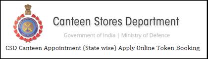 Csd Canteen Online Booking State Wise Appointment Token Price List 2020 News