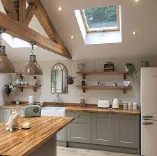 I Will Never Tire Of Seeing This Gorgeous Modern Country Style Kitchen On My Feed I Like To Modern Country Kitchens Country Kitchen Designs Home Decor Kitchen