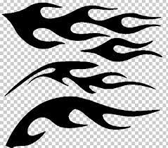 Flame Silhouette Stencil Png Artwork Black Black And White Color Fire Silhouette Stencil Skull Art Drawing Clipart Black And White