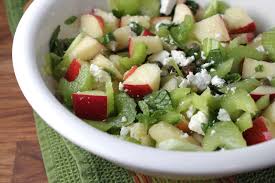 Sweet Salty Crunchy Zingy Apple And Celery Salad Recipe Celery Salad Salad Salad Recipes