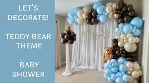 Personalize it with photos & text or purchase as is! Teddy Bear Baby Shower Decorations Balloon Garland Tips Time Lapse Video Youtube