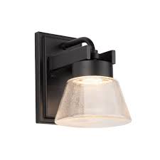 Artcraft Clareville Black Led Outdoor Wall Light Ac9080bk Bellacor In 2020 Outdoor Wall Lighting Led Outdoor Wall Lights Wall Lights