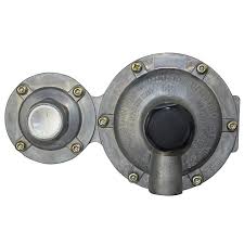 Heater auto changeover 2 stage regulator for use with 2 bulk tanks. F273868 Horizontal Vent Propane Two Stage Regulator Mr Heater