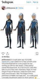 Rayla concept art by Phil Bourassa + other tdp concept art :  r/TheDragonPrince