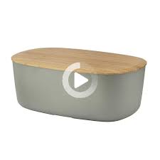 Rig Tig By Stelton Box It Brotkasten Grau In 2020 Stelton Bamboo Canning