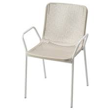 Chaise de jardin en polypropylène grafik blanc. Outdoor Dining Furniture Ikea