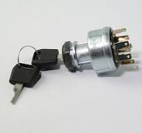 Ignition Key Switch w/ 2 Keys & Mounting Nut