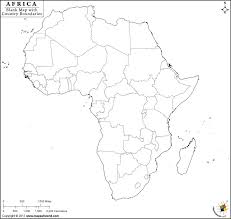 Students are asked to label all 55 countries on the african continent. Blank Map Of Africa Printable Outline Map Of Africa