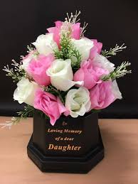 Finding the best artificial flowers for the grave of a loved one is a really difficult task. Flower Pot Artificial Flower Grave Pots Ideal For The Facebook